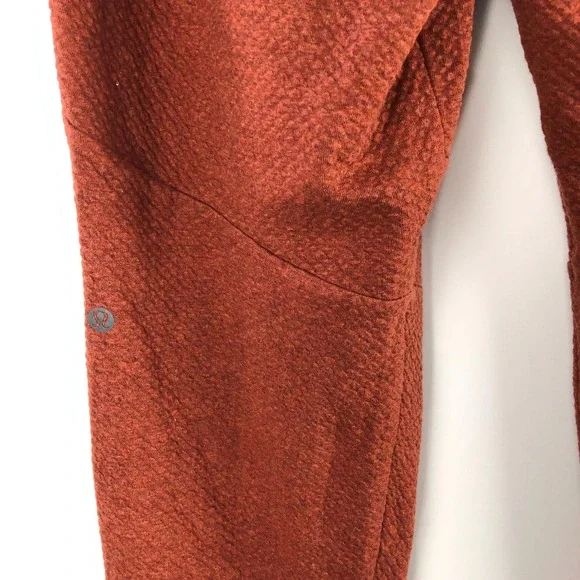 Lululemon 2021 At Ease Jogger Heathered Dark Terracotta / Black Men's Size Large - Picture 8 of 12